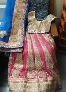 Embroidered Lehenga Choli Set negotiable