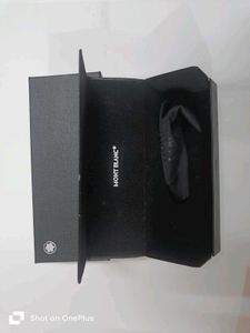 Mont Blanc Eyeglasses Black and Silver Color