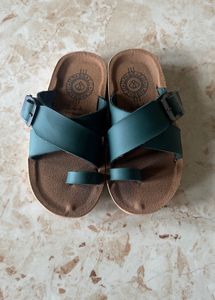 Stylish Teal Green Sandals