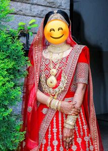 Stunning Red Bridal Lehenga