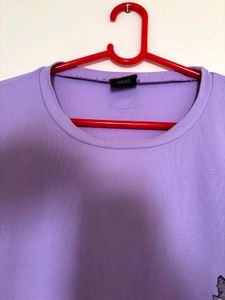 Purple Graphic T-Shirt