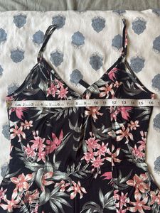 Floral Print Mini Dress