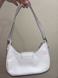 White Handbag