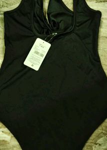 Classic Black One-Piece Swimsuit s size