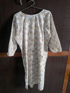 Comfortable Cotton Printed Kurta