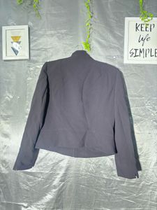 Classic  Zip-Up Jacket for office