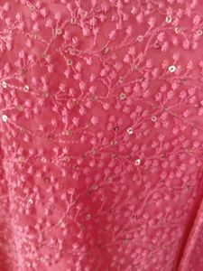 Elegant Pink Lace Dress