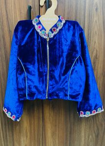 Gorgeous Blue and Yellow Lehenga – Lightly Used
