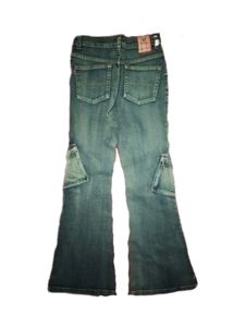 Y2K EMBELLISHED FLARED JEANS