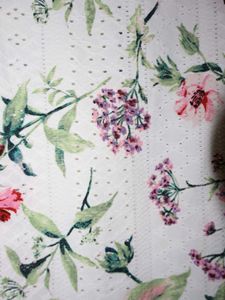 Floral Print Ruffle Sleeve Top