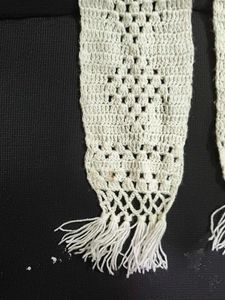 Handmade Crochet Scarf - Boho Style