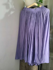 Flowy Lavender Ethnic Skirt