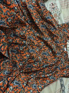Vibrant Paisley Print Kurta Set