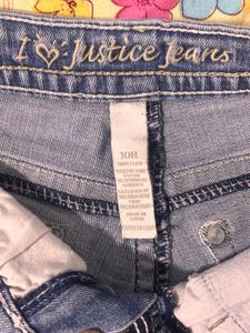 low-rise denim shorts