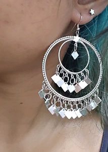 Hoop Dangle Earrings