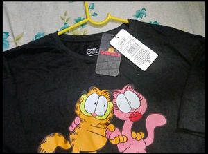 Cute Garfield  Cropped T-Shirt
