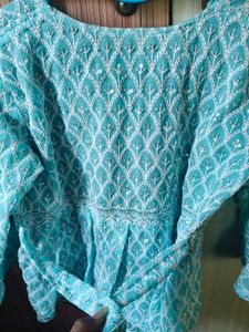 Hey Girls, I'm selling this beautiful Blue Top