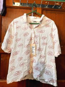 Cute Valentine's Day Print Shirt