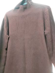 Winter High Neck Knit Dress