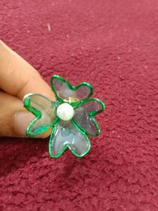 Resin Cute Flower Ring