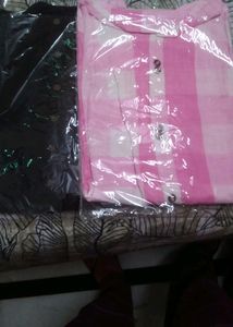 Pink & Black Colour Shirts.