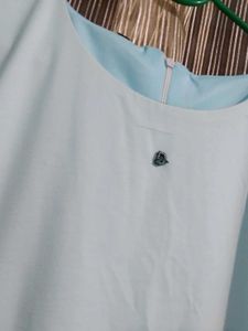 Sleeveless White A-Line Dress