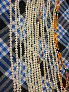 pearl Mala with locket