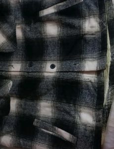 Cozy Plaid Sherpa Lined Jacket, wollen jacket for