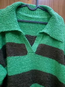 stripe pullover