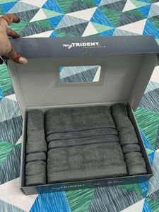 New-Trident 3 Pc Towel Set
