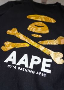 BAPE AAPE Skull Graphic T-Shirt