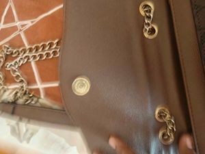 Coach Signature Brown Crossbody Bag