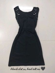Beaded Black Dress