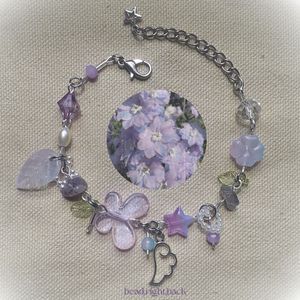 Fairy Core Angel Charm Bracelet