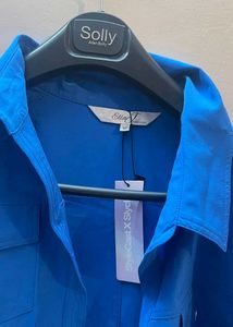 Blue Button-Up Shirt
