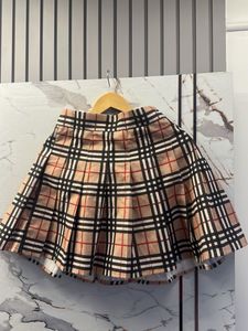 Designer Plaid Pleated Mini Skirt Waist-30 SALE✅