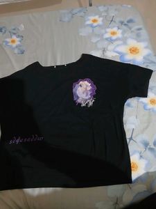 Black Graphic Print T-Shirt