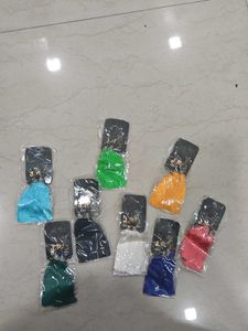 Colorful Tassel Earrings - New! (8 Pairs)