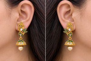Exquisite Peacock Design Necklace Set