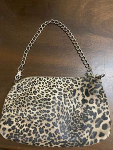 Leopard Print Chain Bag
