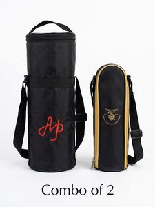 Black vaccum insulated bottle  Bag Combo