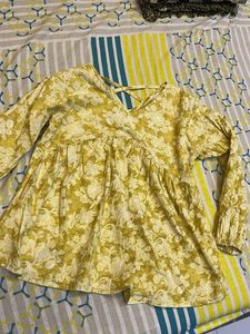 Floral Print Long Sleeve Top