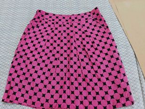 Tommy Hilfiger Cotton A-Line Skirt