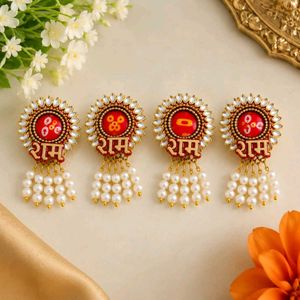 Handmade Ram Rakhi Soan – Set of 4 Pairs