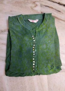 🍏Mirror Work kurti