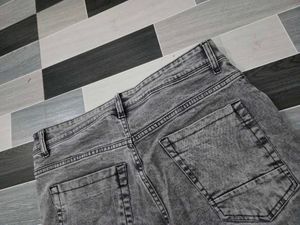 Stylish Grey Denim Jeans