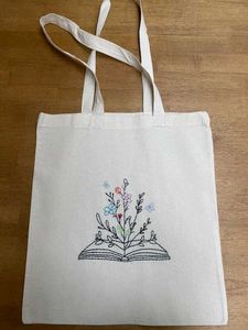 Hand Embroidered Tote Bag 👜