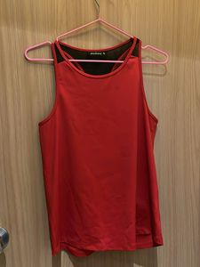 DressBerry Red Gym Tank Top