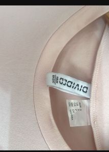Soft Baby Pink Crew Neck T-Shirt