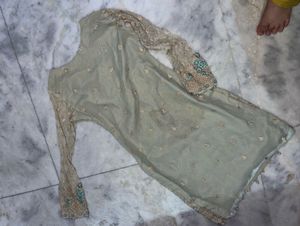 Embroidered Georgette Kurta suit pakistani